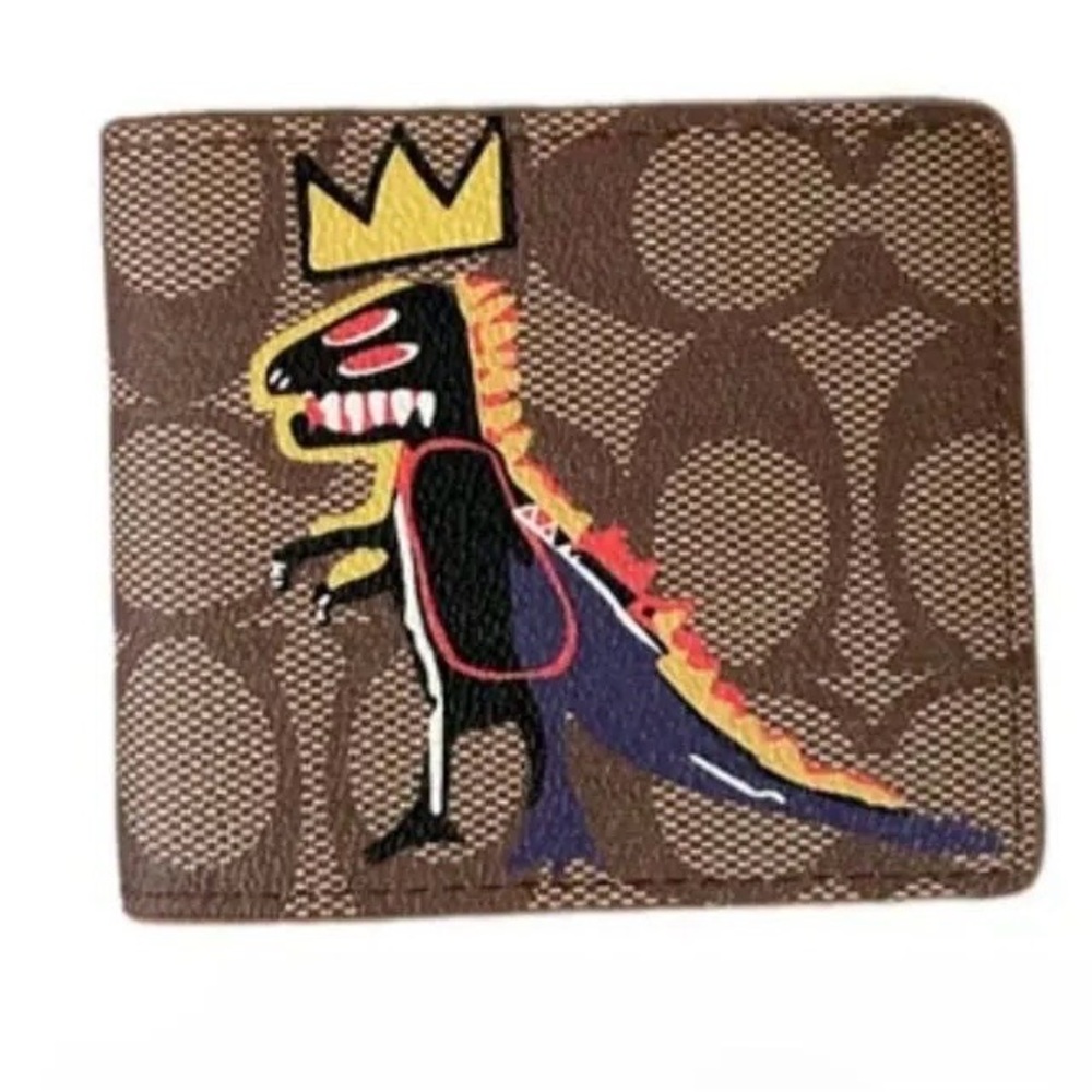 COACH Men's X Jean Michel Basquiat 3-In-1 Wallet In Signature Canvas